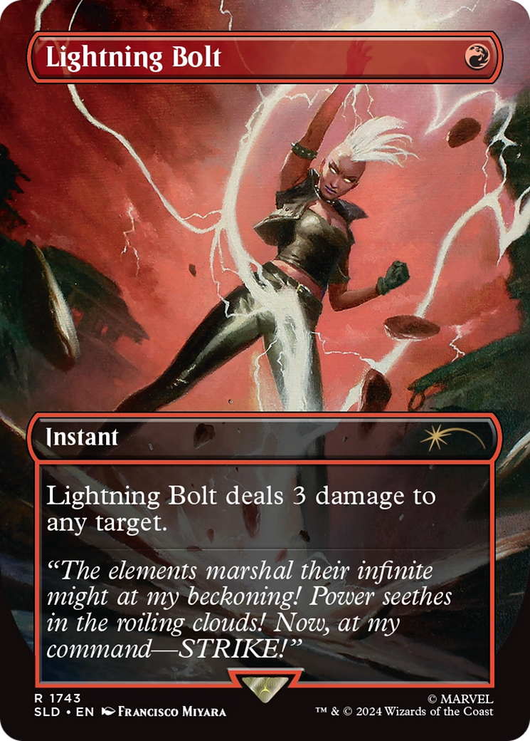 Lightning Bolt (1743) (Rainbow Foil) [Secret Lair Drop Series] - Magic: The Gathering - Card Brawlers | Quebec | Canada |