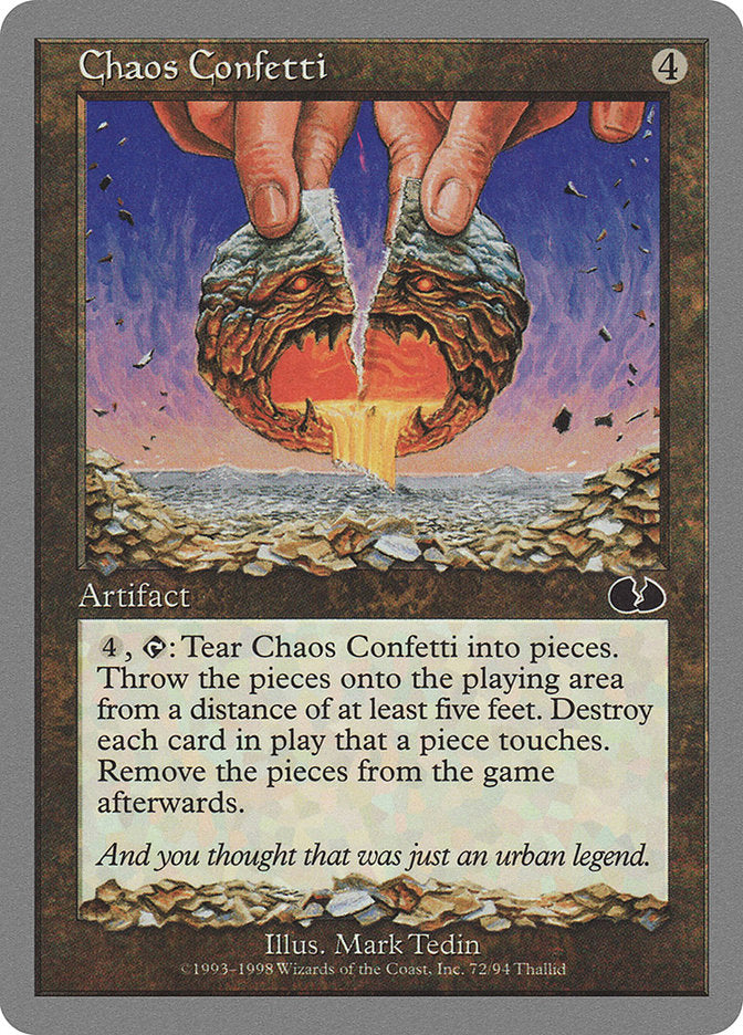 Chaos Confetti [Unglued] - Magic: The Gathering - Card Brawlers | Quebec | Canada |