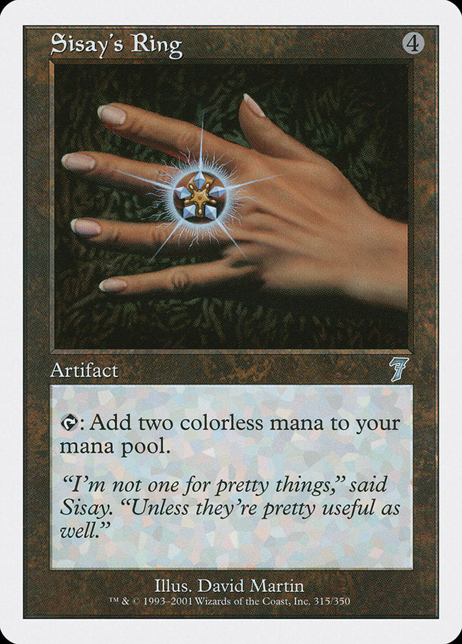 Sisay's Ring [Seventh Edition] - Magic: The Gathering - Card Brawlers | Quebec | Canada |