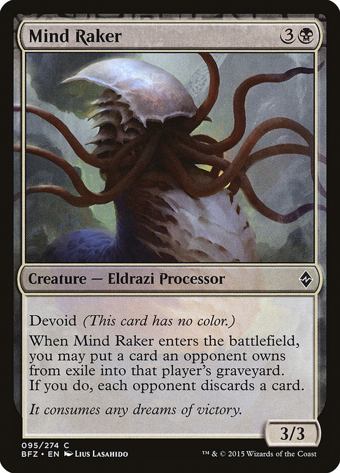 Mind Raker [Battle for Zendikar] - Magic: The Gathering - Card Brawlers | Quebec | Canada |