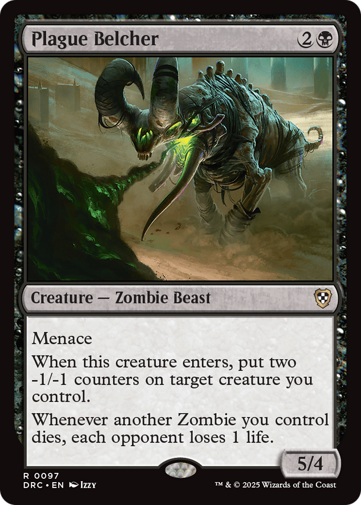 Plague Belcher [Aetherdrift Commander] - Magic: The Gathering - Card Brawlers | Quebec | Canada |