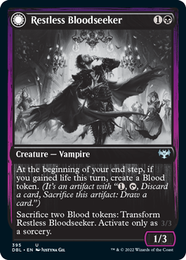 Restless Bloodseeker // Bloodsoaked Reveler [Innistrad: Double Feature] - Magic: The Gathering - Card Brawlers | Quebec | Canada |