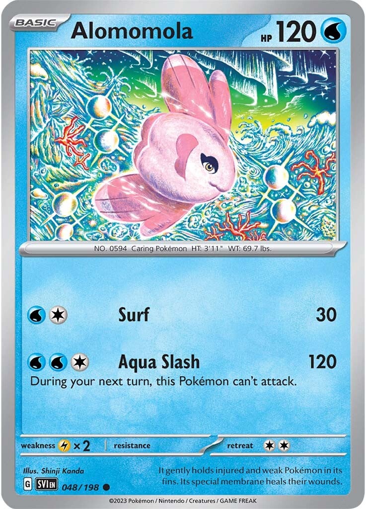 Alomomola (048/198) [Scarlet & Violet: Base Set] - Pokémon - Card Brawlers | Quebec | Canada |