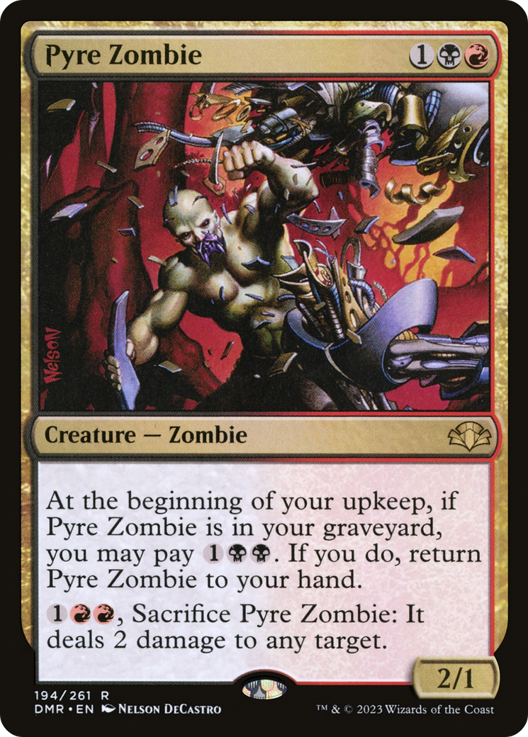 Pyre Zombie [Dominaria Remastered] - Magic: The Gathering - Card Brawlers | Quebec | Canada |