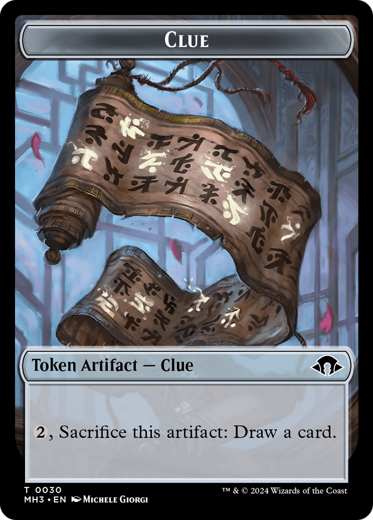 Eldrazi Spawn // Clue Double-Sided Token [Modern Horizons 3 Tokens] - Magic: The Gathering - Card Brawlers | Quebec | Canada |