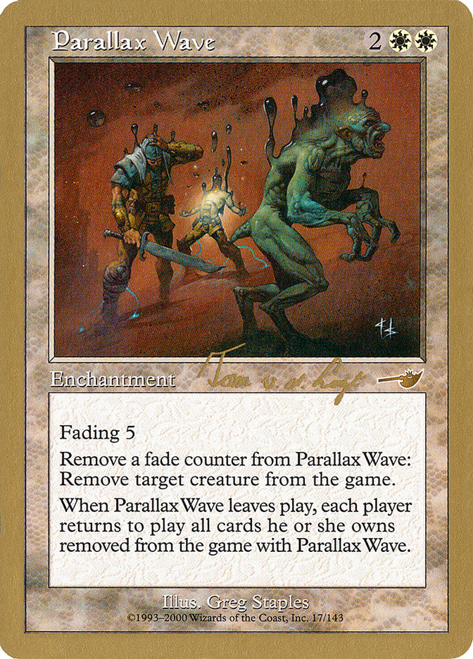 Parallax Wave (Tom van de Logt) [World Championship Decks 2000] - Magic: The Gathering - Card Brawlers | Quebec | Canada |