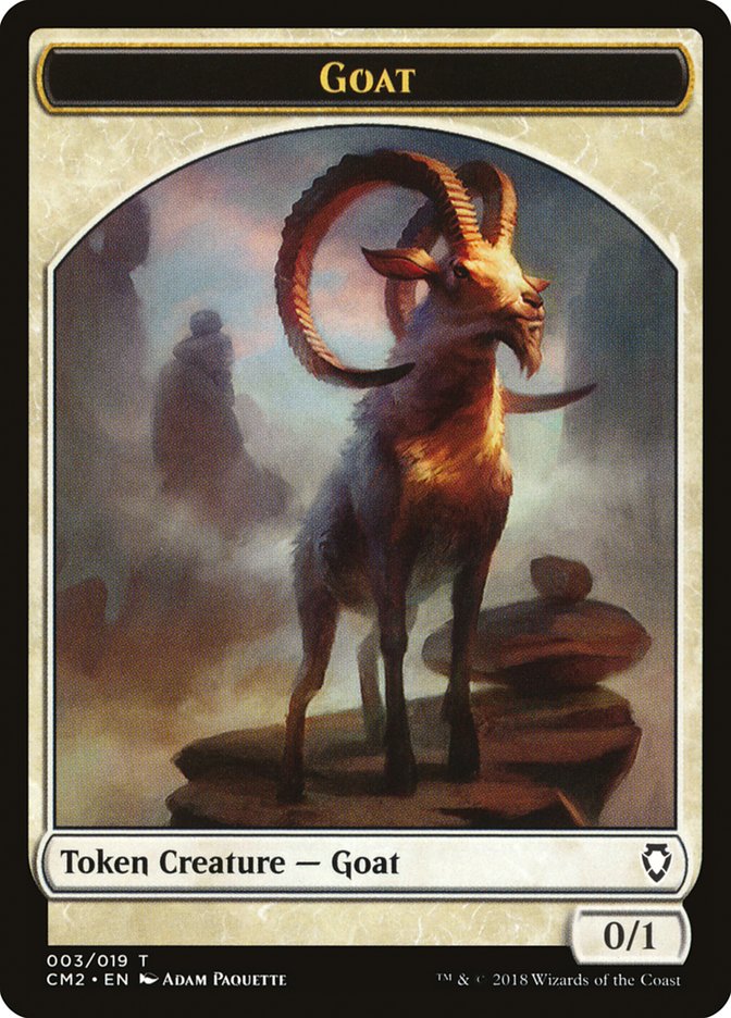 Goat Token [Commander Anthology Volume II Tokens] - Magic: The Gathering - Card Brawlers | Quebec | Canada |