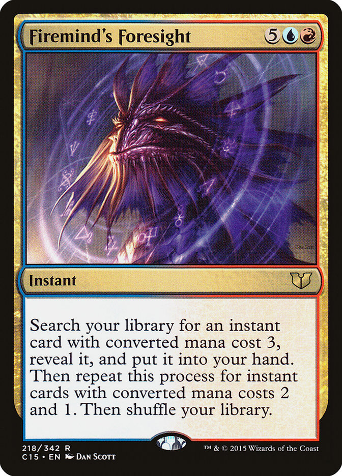 Firemind's Foresight [Commander 2015] - Magic: The Gathering - Card Brawlers | Quebec | Canada |