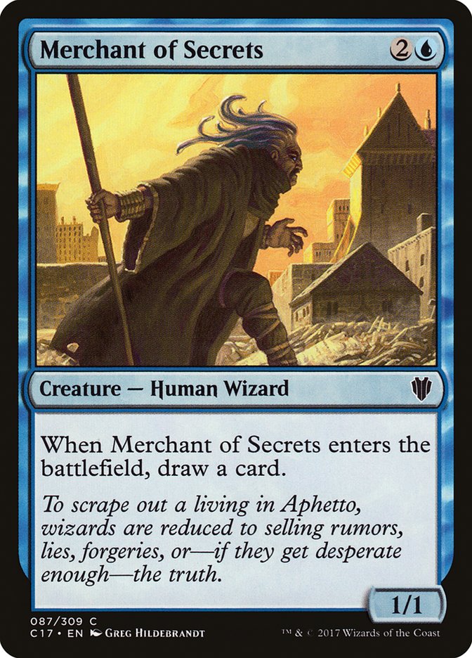 Merchant of Secrets [Commander 2017] - Magic: The Gathering - Card Brawlers | Quebec | Canada |