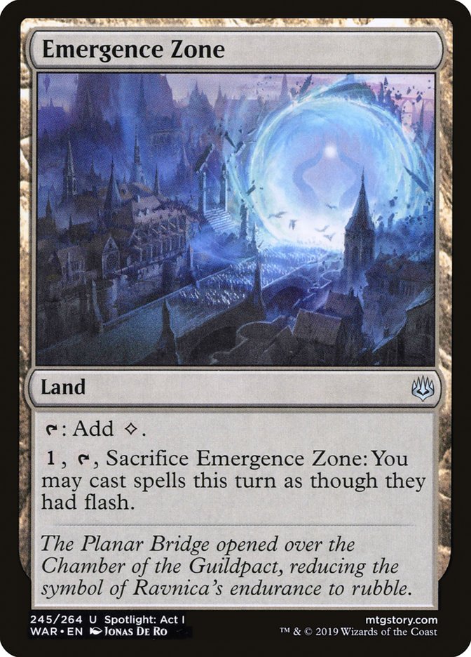 Emergence Zone [War of the Spark] - Magic: The Gathering - Card Brawlers | Quebec | Canada |