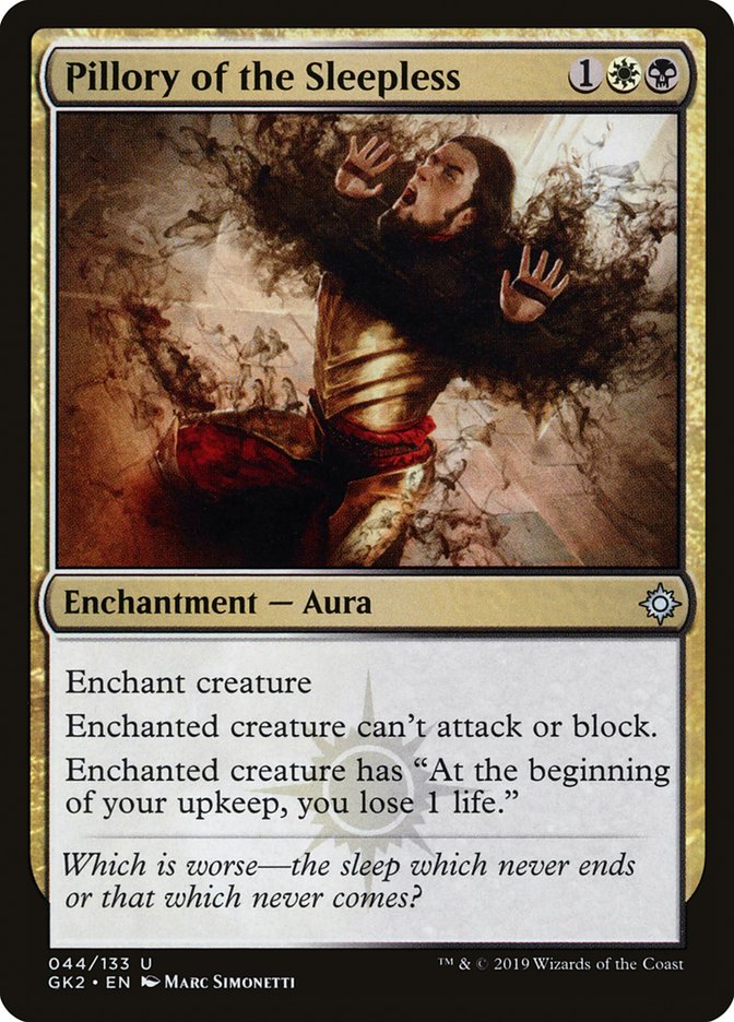 Pillory of the Sleepless [Ravnica Allegiance Guild Kit] - Magic: The Gathering - Card Brawlers | Quebec | Canada |