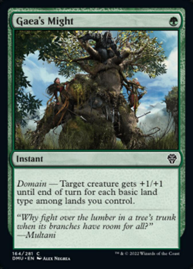 Gaea's Might [Dominaria United] - Magic: The Gathering - Card Brawlers | Quebec | Canada |