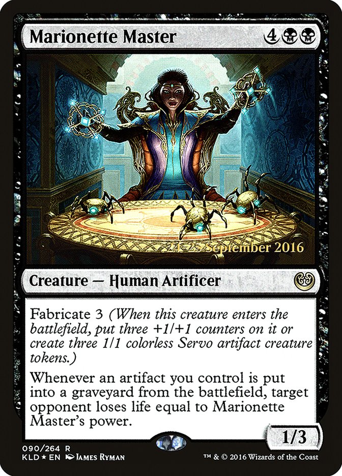 Marionette Master [Kaladesh Prerelease Promos] - Magic: The Gathering - Card Brawlers | Quebec | Canada |