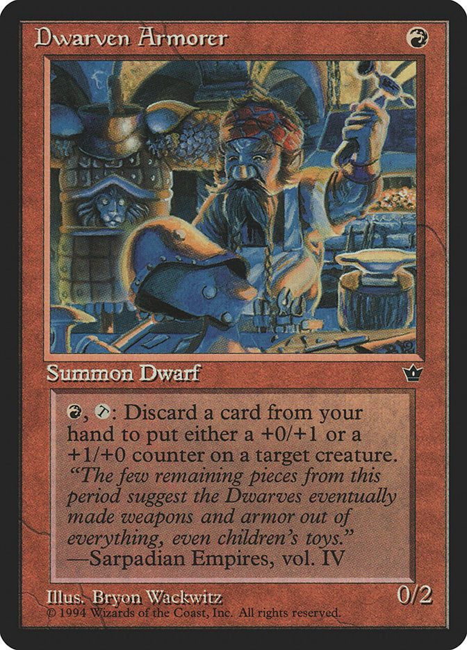 Dwarven Armorer [Fallen Empires] - Magic: The Gathering - Card Brawlers | Quebec | Canada |