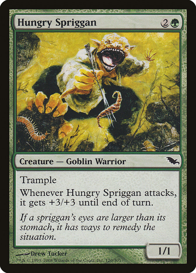 Hungry Spriggan [Shadowmoor] - Magic: The Gathering - Card Brawlers | Quebec | Canada |