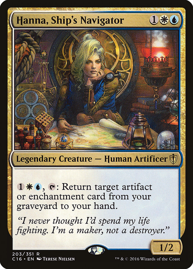 Hanna, Ship's Navigator [Commander 2016] - Magic: The Gathering - Card Brawlers | Quebec | Canada |