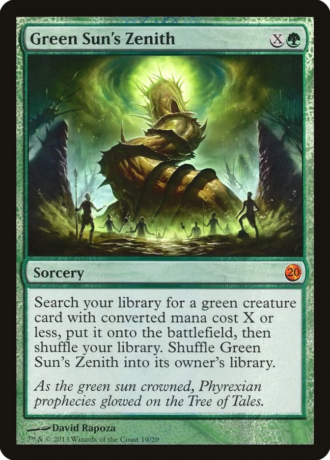 Green Sun's Zenith [From the Vault: Twenty] - Magic: The Gathering - Card Brawlers | Quebec | Canada |