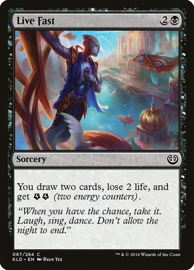 Live Fast [Kaladesh] - Magic: The Gathering - Card Brawlers | Quebec | Canada |
