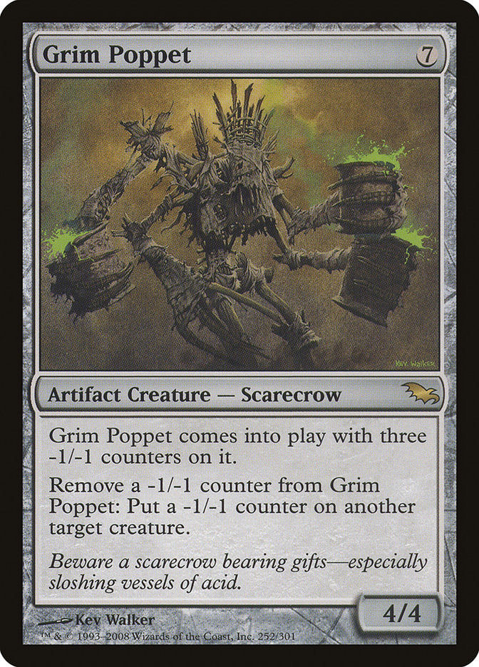 Grim Poppet [Shadowmoor] - Magic: The Gathering - Card Brawlers | Quebec | Canada |