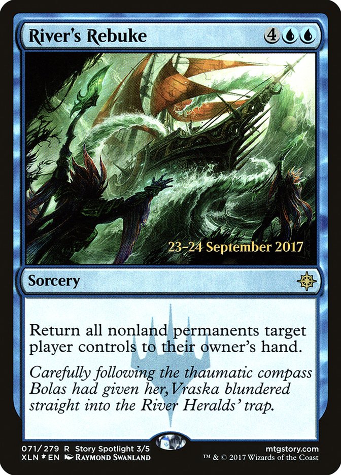 River's Rebuke [Ixalan Prerelease Promos] - Magic: The Gathering - Card Brawlers | Quebec | Canada |