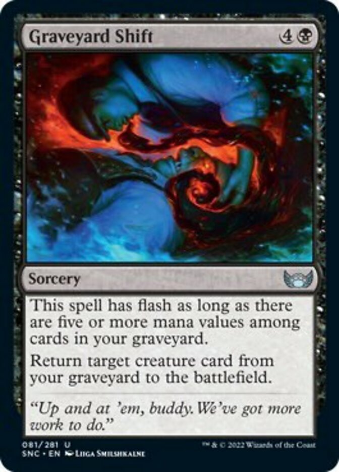 Graveyard Shift [Streets of New Capenna] - Magic: The Gathering - Card Brawlers | Quebec | Canada |