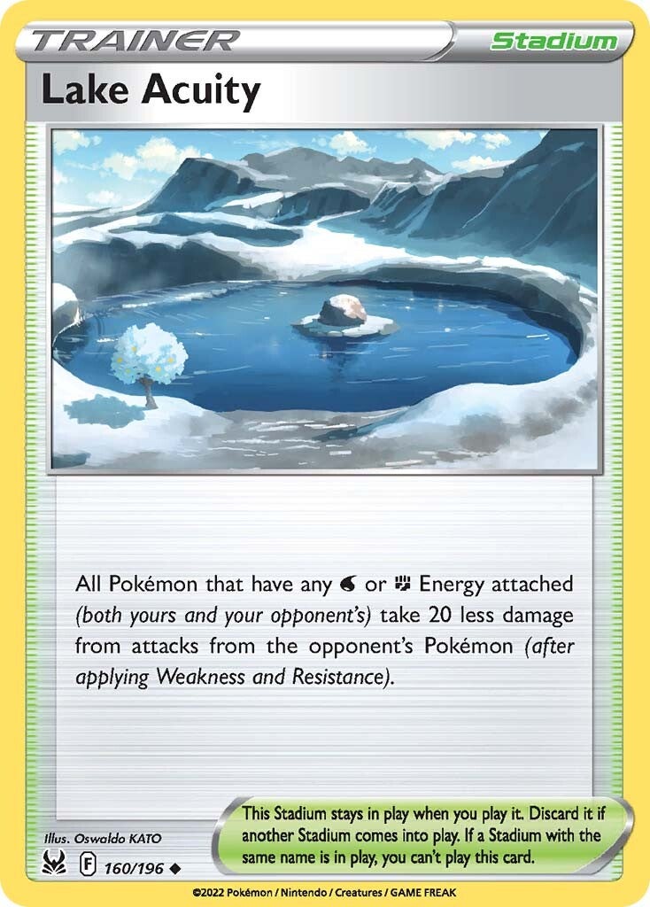 Lake Acuity (160/196) [Sword & Shield: Lost Origin] - Pokémon - Card Brawlers | Quebec | Canada |