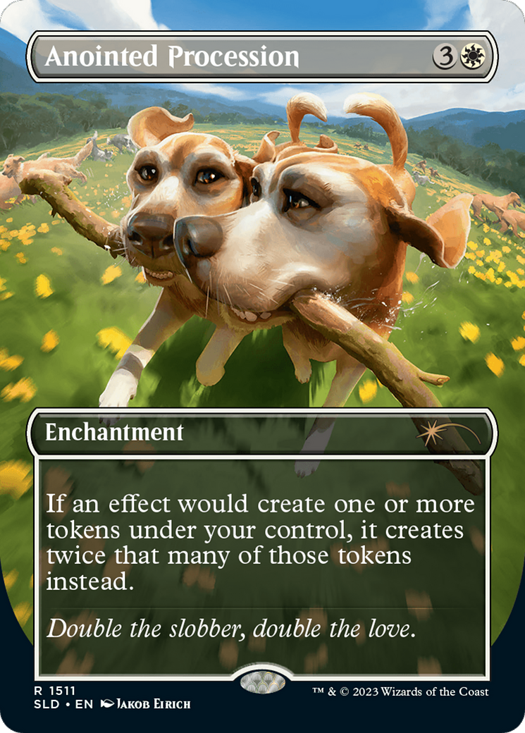 Anointed Procession // Anointed Procession [Secret Lair Commander Deck: Raining Cats and Dogs] - Magic: The Gathering - Card Brawlers | Quebec | Canada |