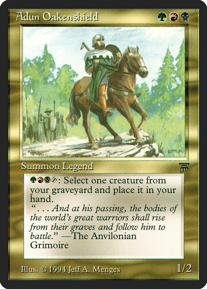 Adun Oakenshield [Legends] - Magic: The Gathering - Card Brawlers | Quebec | Canada |