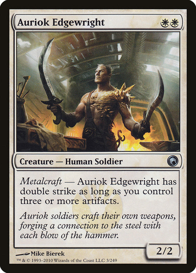 Auriok Edgewright [Scars of Mirrodin] - Magic: The Gathering - Card Brawlers | Quebec | Canada |