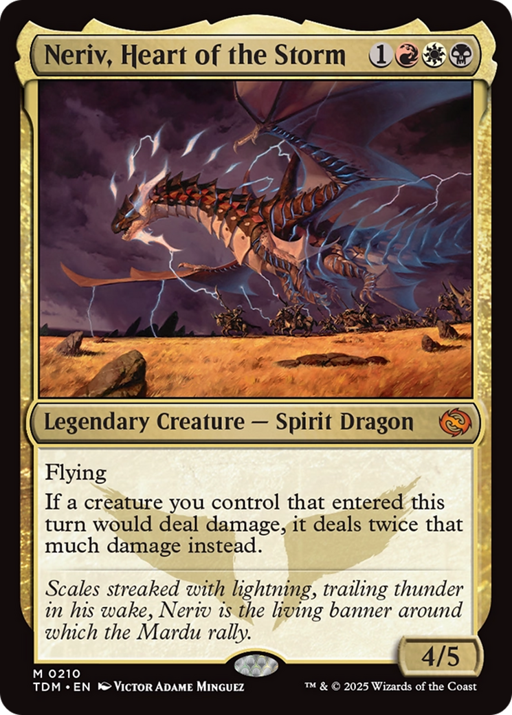Neriv, Heart of the Storm [Tarkir: Dragonstorm] - Magic: The Gathering - Card Brawlers | Quebec | Canada |