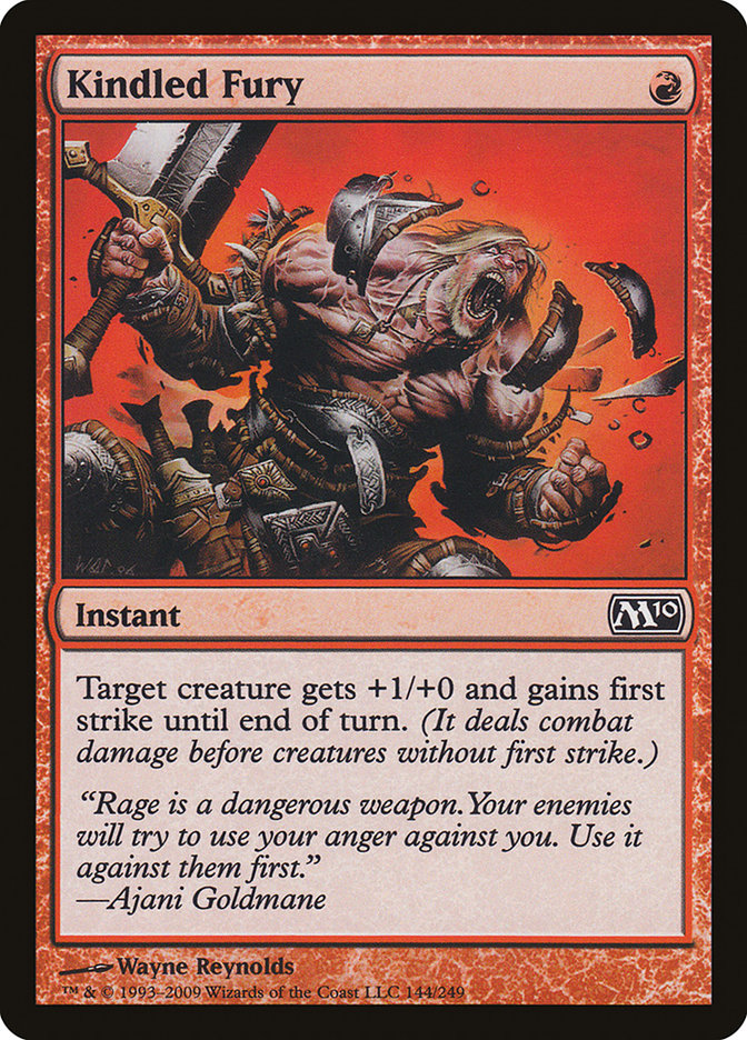 Kindled Fury [Magic 2010] - Magic: The Gathering - Card Brawlers | Quebec | Canada |