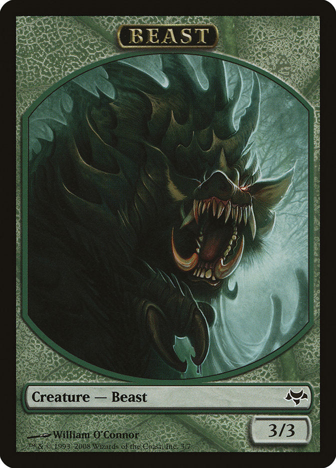 Beast Token [Eventide Tokens] - Magic: The Gathering - Card Brawlers | Quebec | Canada |