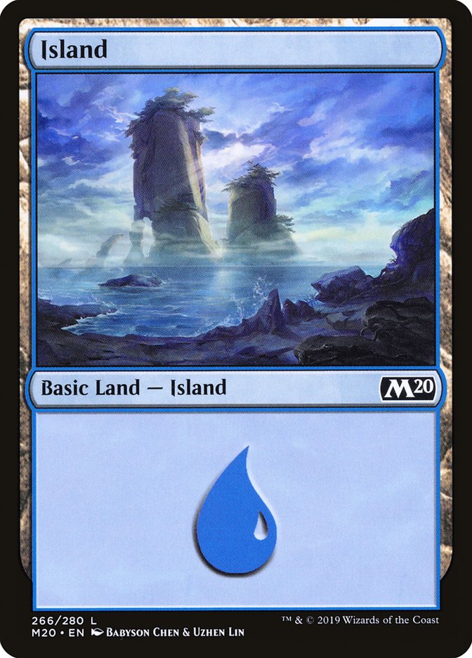 Island (266) [Core Set 2020] - Magic: The Gathering - Card Brawlers | Quebec | Canada |