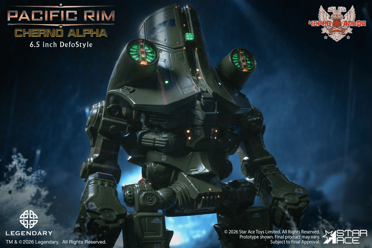 Star Ace - Pacific Rim – Cherno Alpha DefoStyle Figure - (PREORDER) December 15, 2026