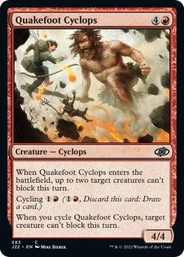Quakefoot Cyclops [Jumpstart 2022] - Magic: The Gathering - Card Brawlers | Quebec | Canada |