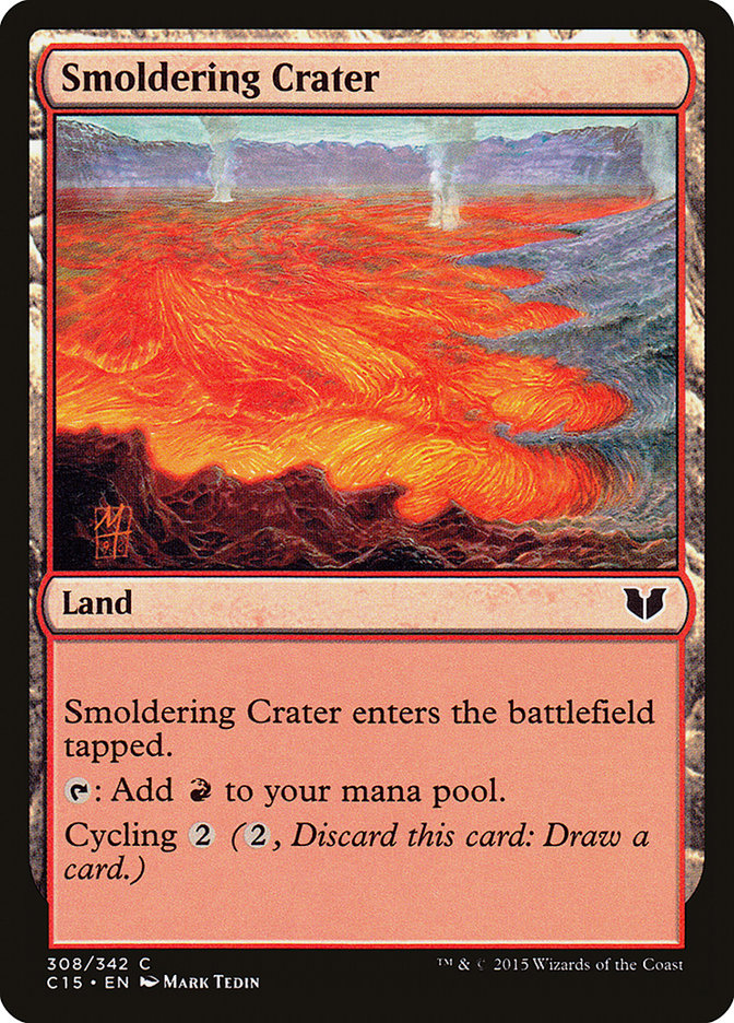 Smoldering Crater [Commander 2015] - Magic: The Gathering - Card Brawlers | Quebec | Canada |