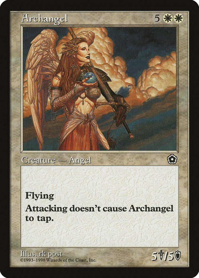 Archangel [Portal Second Age] - Magic: The Gathering - Card Brawlers | Quebec | Canada |