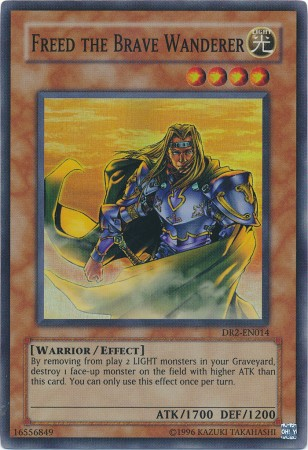 Freed the Brave Wanderer [DR2-EN014] Super Rare - Yu-Gi-Oh! - Card Brawlers | Quebec | Canada |