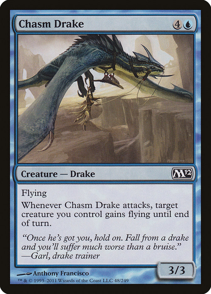 Chasm Drake [Magic 2012] - Magic: The Gathering - Card Brawlers | Quebec | Canada |