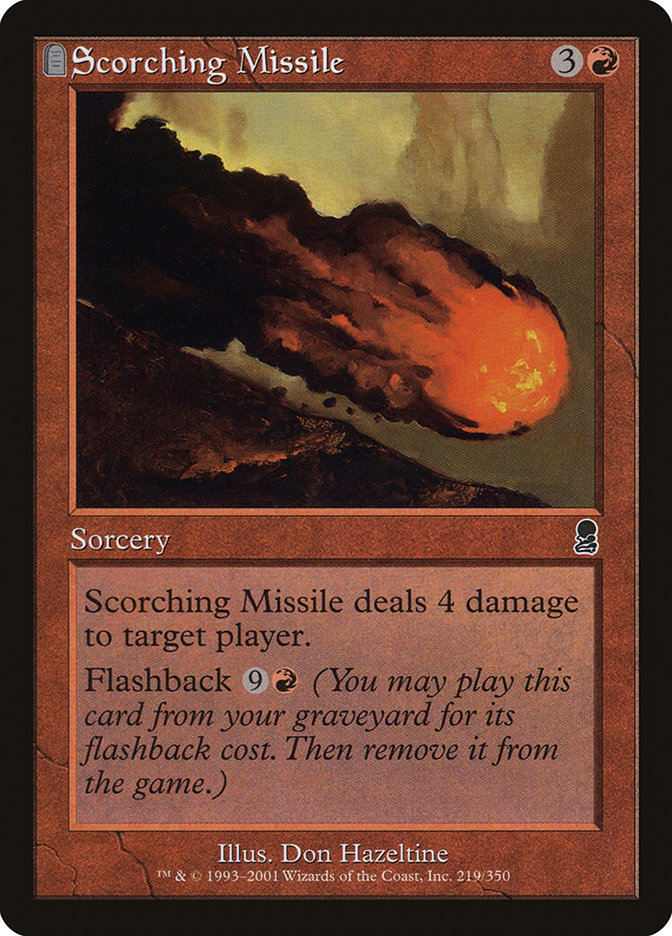 Scorching Missile [Odyssey] - Magic: The Gathering - Card Brawlers | Quebec | Canada |