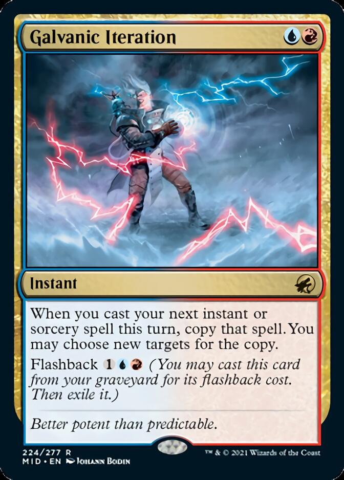 Galvanic Iteration [Innistrad: Midnight Hunt] - Magic: The Gathering - Card Brawlers | Quebec | Canada |