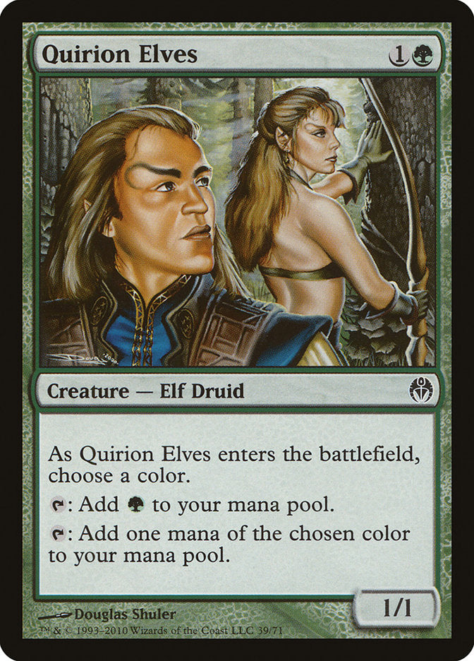 Quirion Elves [Duel Decks: Phyrexia vs. the Coalition] - Magic: The Gathering - Card Brawlers | Quebec | Canada |