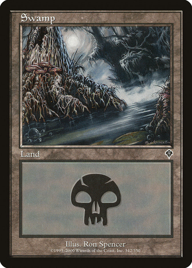 Swamp (342) [Invasion] - Magic: The Gathering - Card Brawlers | Quebec | Canada |