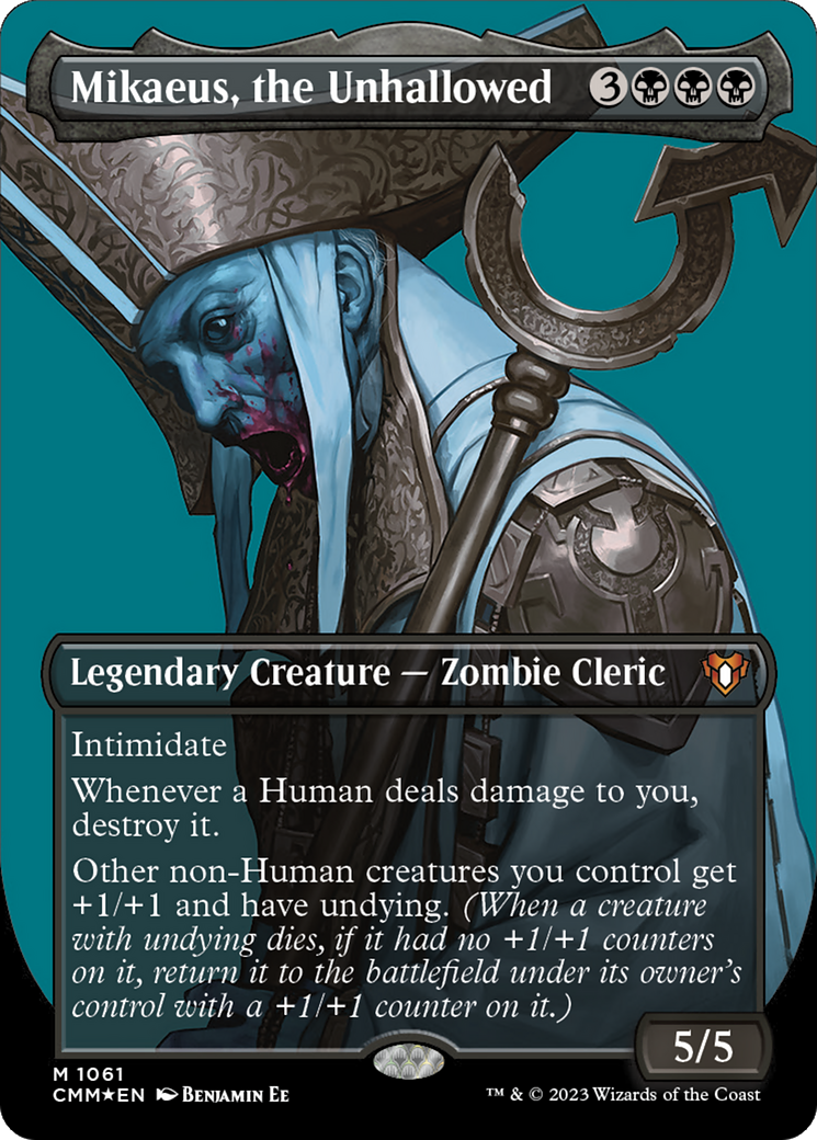 Mikaeus, the Unhallowed (Borderless Textured Foil Frame Break) [Commander Masters] - Magic: The Gathering - Card Brawlers | Quebec | Canada |