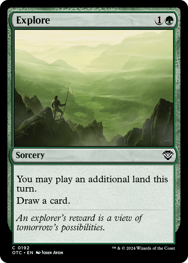 Explore [Outlaws of Thunder Junction Commander] - Magic: The Gathering - Card Brawlers | Quebec | Canada |