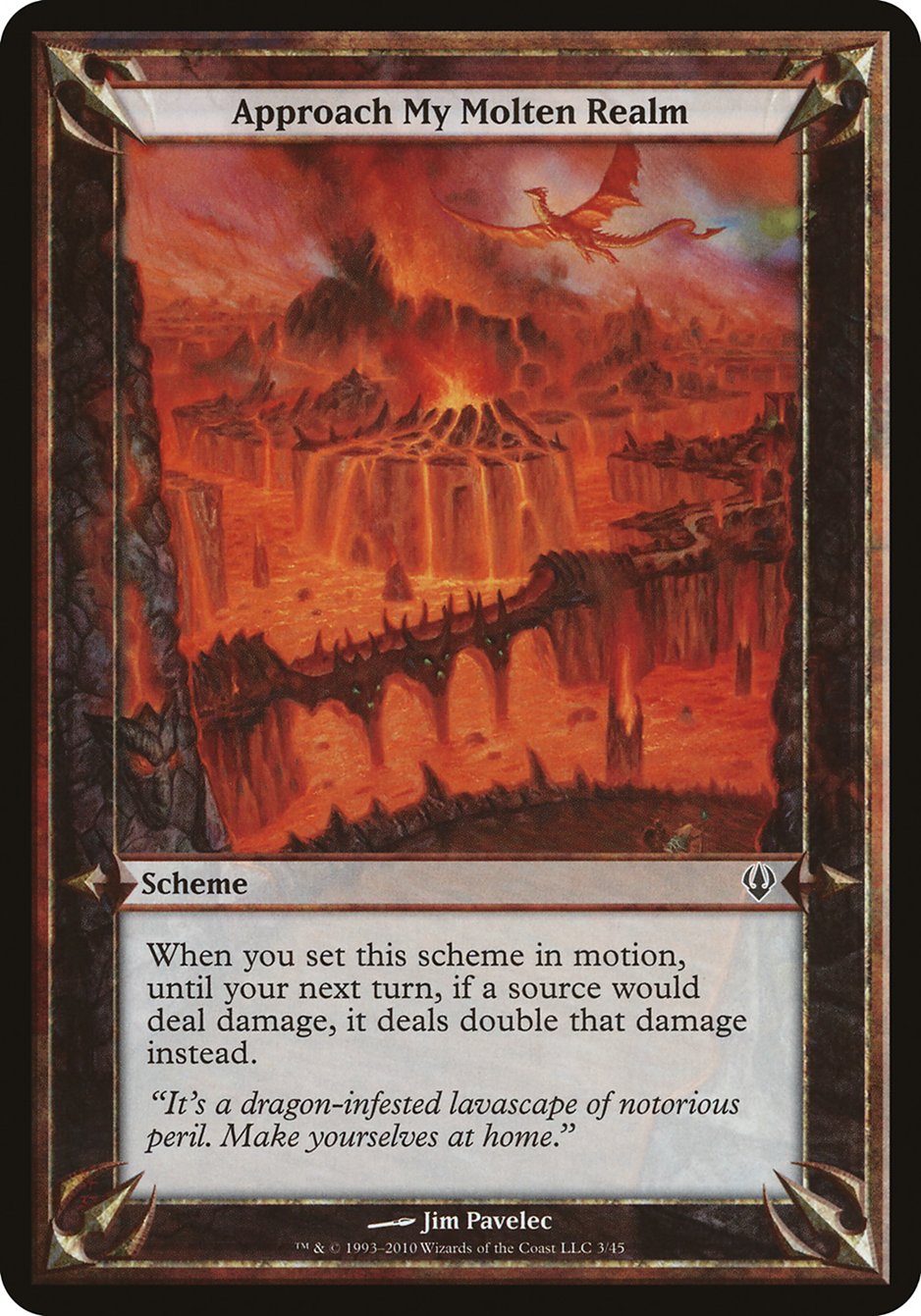 Approach My Molten Realm (Schemes) [Archenemy Schemes] - Magic: The Gathering - Card Brawlers | Quebec | Canada |