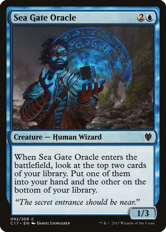 Sea Gate Oracle [Commander 2017] - Magic: The Gathering - Card Brawlers | Quebec | Canada |