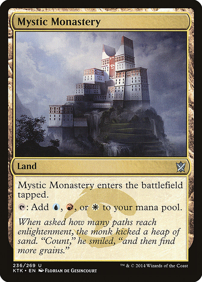 Mystic Monastery [Khans of Tarkir] - Magic: The Gathering - Card Brawlers | Quebec | Canada |