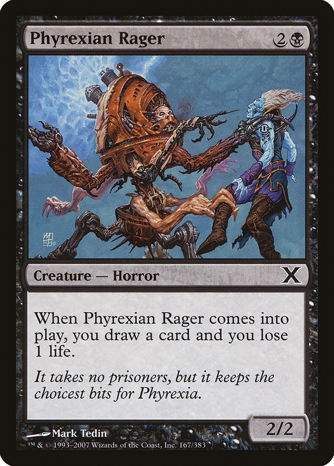 Phyrexian Rager [Tenth Edition] - Magic: The Gathering - Card Brawlers | Quebec | Canada |