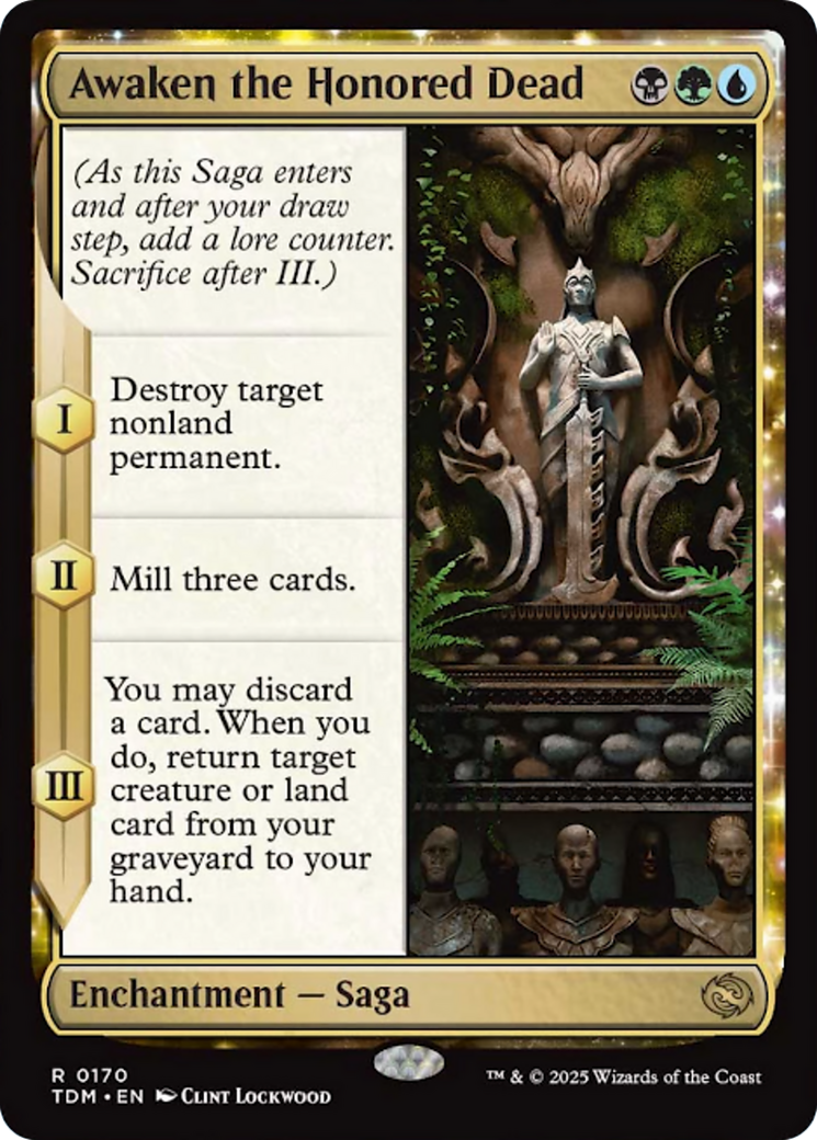 Awaken the Honored Dead [Tarkir: Dragonstorm] - Magic: The Gathering - Card Brawlers | Quebec | Canada |